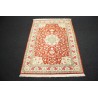 Perski oryginalny dywan Kom unikatowy 100% naturalny jedwab 110x147cm