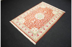 Perski oryginalny dywan Kom unikatowy 100% naturalny jedwab 110x147cm