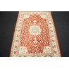Perski oryginalny dywan Kom unikatowy 100% naturalny jedwab 110x147cm