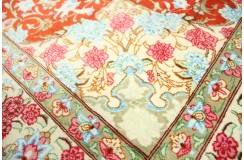 Perski oryginalny dywan Kom unikatowy 100% naturalny jedwab 110x147cm