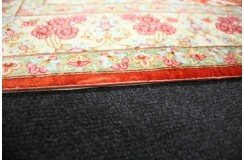 Perski oryginalny dywan Kom unikatowy 100% naturalny jedwab 110x147cm