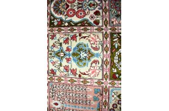 Perski oryginalny dywan Kom unikatowy 100% naturalny jedwab 100x157cm