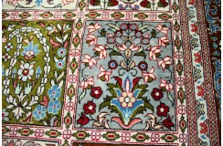 Perski oryginalny dywan Kom unikatowy 100% naturalny jedwab 100x157cm