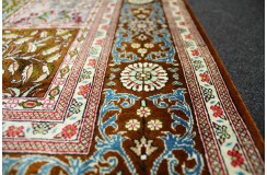 Perski oryginalny dywan Kom unikatowy 100% naturalny jedwab 100x157cm