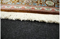 Perski oryginalny dywan Kom unikatowy 100% naturalny jedwab 100x157cm