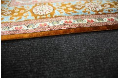Perski oryginalny dywan Kom unikatowy 100% naturalny jedwab 100x157cm