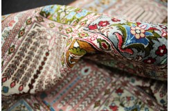 Perski oryginalny dywan Kom unikatowy 100% naturalny jedwab 100x157cm