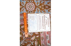 Perski oryginalny dywan Kom unikatowy 100% naturalny jedwab 100x157cm