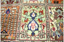 Perski oryginalny dywan Kom unikatowy 100% naturalny jedwab 100x157cm
