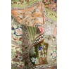 Perski oryginalny dywan Kom unikatowy 100% naturalny jedwab 100x157cm