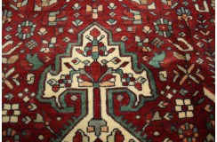 Ręcznie tkany dywan Bidjar z Iranu wełniany luksusowy kobierzec 136x210