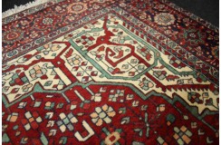 Ręcznie tkany dywan Bidjar z Iranu wełniany luksusowy kobierzec 136x210