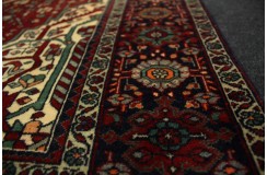 Ręcznie tkany dywan Bidjar z Iranu wełniany luksusowy kobierzec 136x210