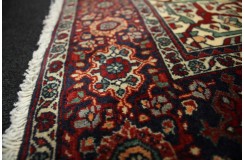 Ręcznie tkany dywan Bidjar z Iranu wełniany luksusowy kobierzec 136x210