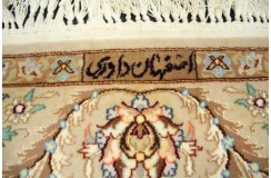 Perski oryginalny dywan Isfahan 111x161cm oryginał z Iranu luksusowy