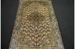 Perski oryginalny dywan Kom unikatowy 100% naturalny jedwab 100x153cm