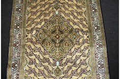 Perski oryginalny dywan Kom unikatowy 100% naturalny jedwab 100x153cm