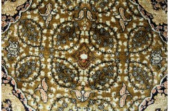 Perski oryginalny dywan Kom unikatowy 100% naturalny jedwab 100x153cm