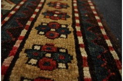 Chodnik dywan Malajer z Iranu 100% wełniany szeroki 120x370cm antyk