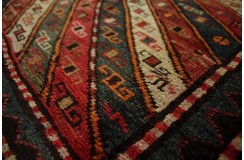 Chodnik dywan Malajer z Iranu 100% wełniany szeroki 120x370cm antyk