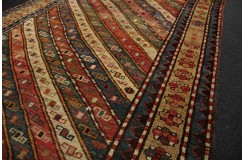 Chodnik dywan Malajer z Iranu 100% wełniany szeroki 120x370cm antyk