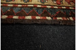 Chodnik dywan Malajer z Iranu 100% wełniany szeroki 120x370cm antyk