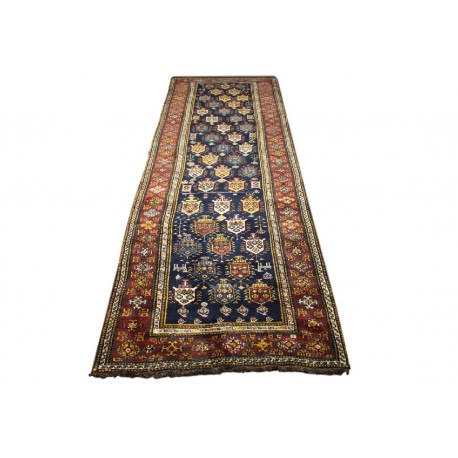 Antyk bogaty dywan sziraz z Iranu 115x345cm 100% wełna ręcznie tkany na wełnie
