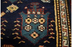 Bogaty perski dywan Shiraz z Iranu 115x345cm tradycyjny antyczny