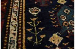 Bogaty perski dywan Shiraz z Iranu 115x345cm tradycyjny antyczny