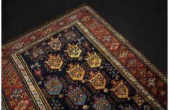 Bogaty perski dywan Shiraz z Iranu 115x345cm tradycyjny antyczny