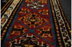 Bogaty perski dywan Shiraz z Iranu 115x345cm tradycyjny antyczny