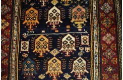 Bogaty perski dywan Shiraz z Iranu 115x345cm tradycyjny antyczny