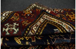 Bogaty perski dywan Shiraz z Iranu 115x345cm tradycyjny antyczny