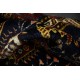 Antyk bogaty dywan Sziraz z Iranu 115x345cm 100% wełna ręcznie tkany na wełnie