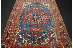 Perski oryginalny dywan Isfahan 140x200cm oryginał z Iranu antyk