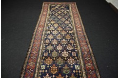 Bogaty perski dywan Shiraz z Iranu 115x345cm tradycyjny antyczny