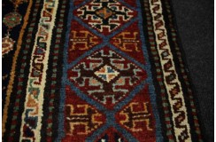 Bogaty perski dywan Shiraz z Iranu 115x345cm tradycyjny antyczny