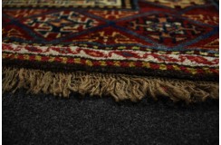 Bogaty perski dywan Shiraz z Iranu 115x345cm tradycyjny antyczny