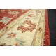 Czerwony tradycyjny ręcznie tkany dywan Ziegler Farahan z Pakistanu 100% wełna 84x129cm ekskluzywny