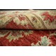 Czerwony tradycyjny ręcznie tkany dywan Ziegler Farahan z Pakistanu 100% wełna 84x129cm ekskluzywny
