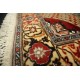 Ręcznie tkany luksowy dywan gęsto tkany dywan afgański 117x153cm wełna i jedwab Afganistan sygnowany