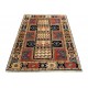 Perski koczowniczy kurdyjski wiejski dywan Gutschan 126x170cm welna ręcznie tkany Iran