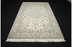 Ręcznie tkany dywan Nain 6la Habibian z Iranu 149x243cm beżowy