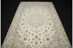 Ręcznie tkany dywan Nain 6la Habibian z Iranu 149x243cm beżowy