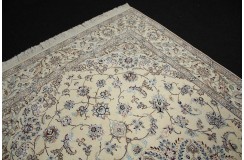 Ręcznie tkany dywan Nain 6la Habibian z Iranu 149x243cm beżowy