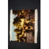 Obrazowy perski dywan Tebriz z Iranu ekskluzywny gęsty 50x70 50raj