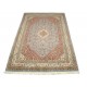 Niebieski piękny dywan Tabriz z Indii ok 170x240cm 100% wełna oryginalny ręcznie tkany perski wart 28 000zł