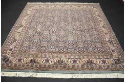 Niepowtarzalmny ręcznie tkany dywan Tabriz z Indii wełniany 200x200cm