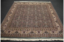 Niepowtarzalmny ręcznie tkany dywan Tabriz z Indii wełniany 200x200cm