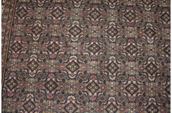 Niepowtarzalmny ręcznie tkany dywan Tabriz z Indii wełniany 200x200cm